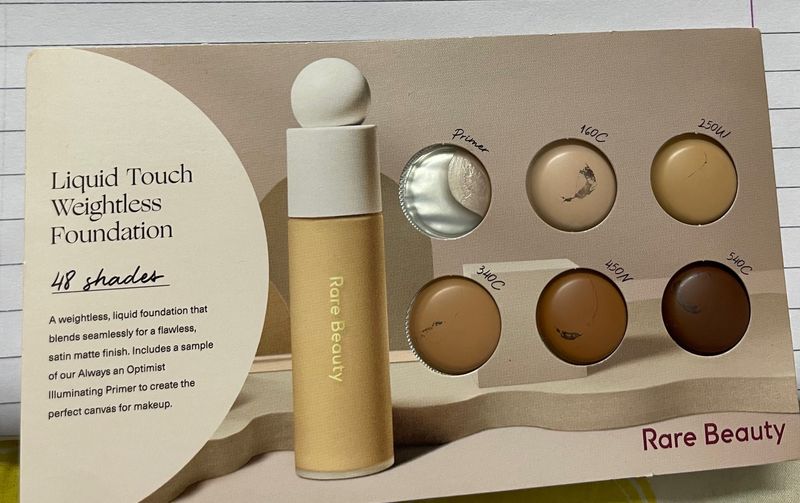 Rare Beauty Trial Card Foundation