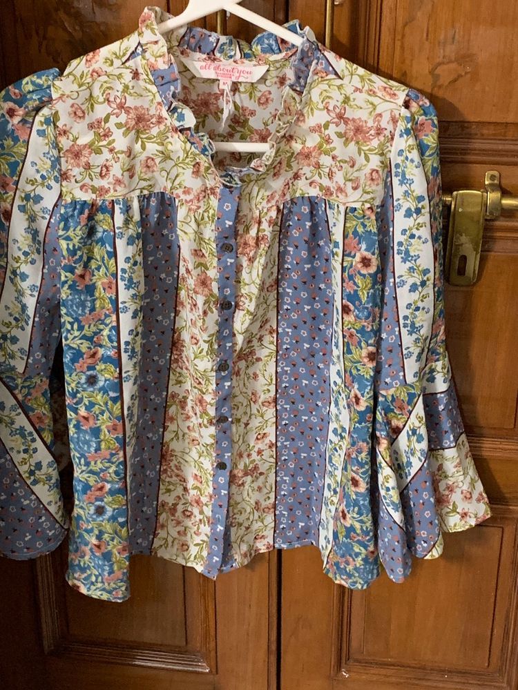 Floral Shirt Top