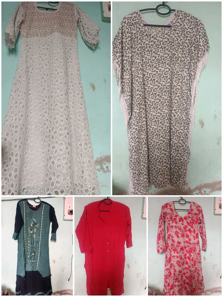 Combo Of 5 Kurti