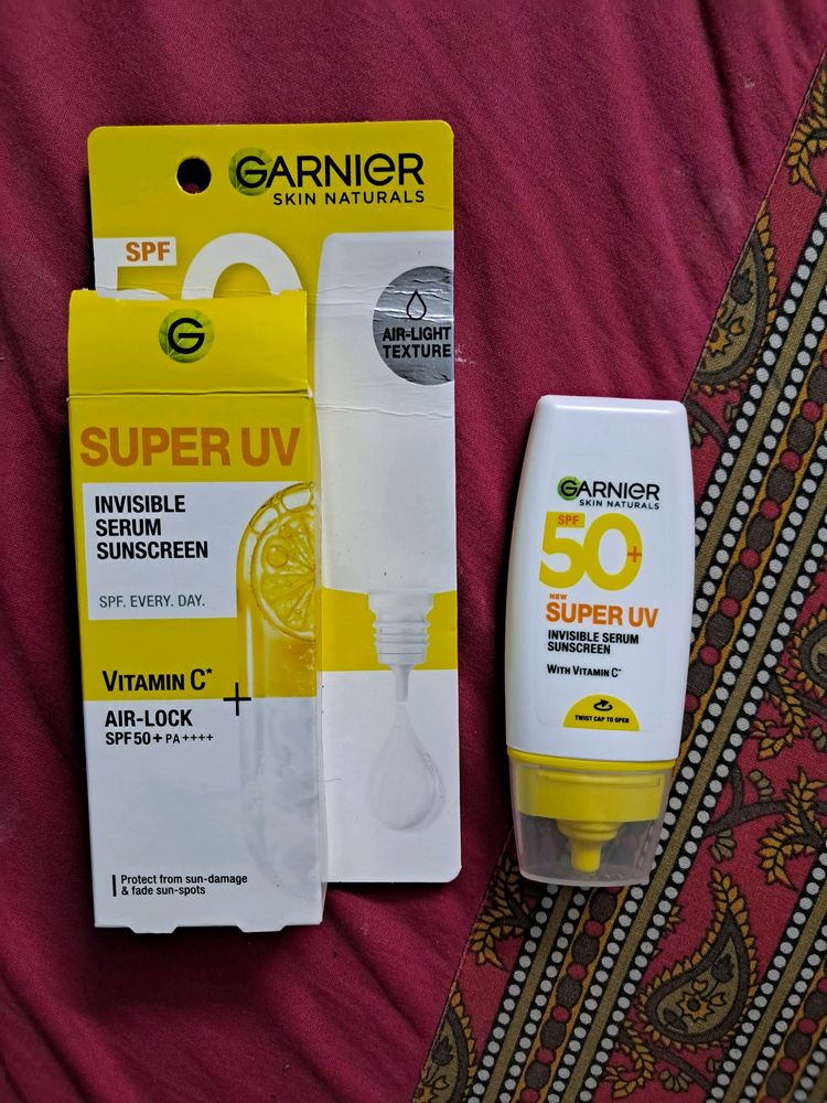 Garnier Super UV Invisible Serum Sunscreen SPF50