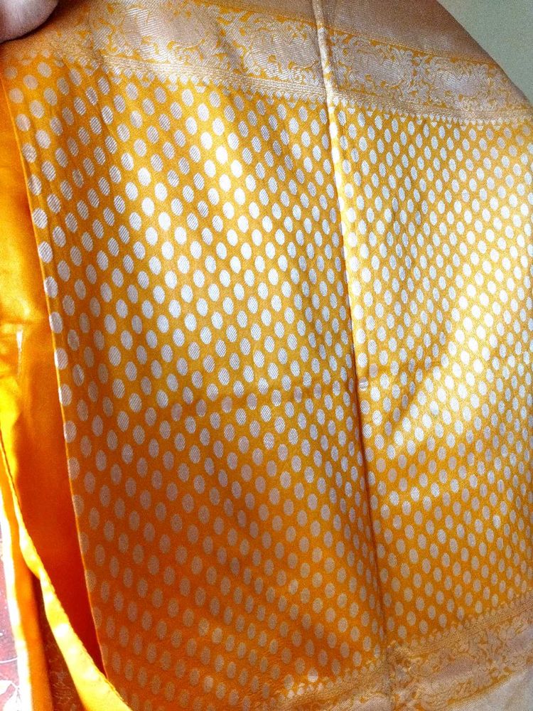 Royal Yellow Saree