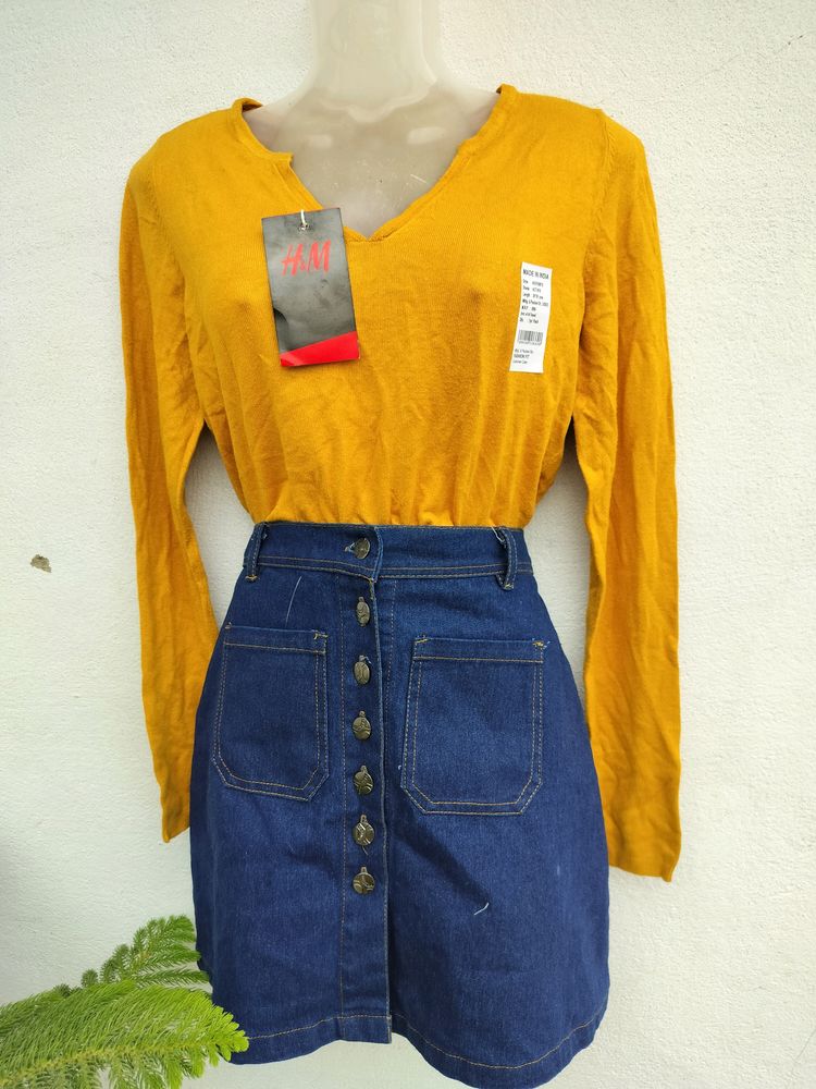 Stylish Yellow Top