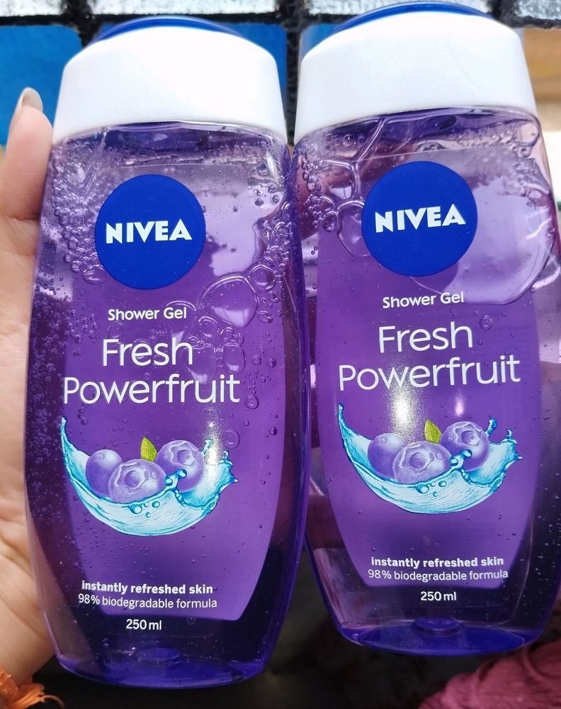 Combo Of 3 Nivea Shower Gel