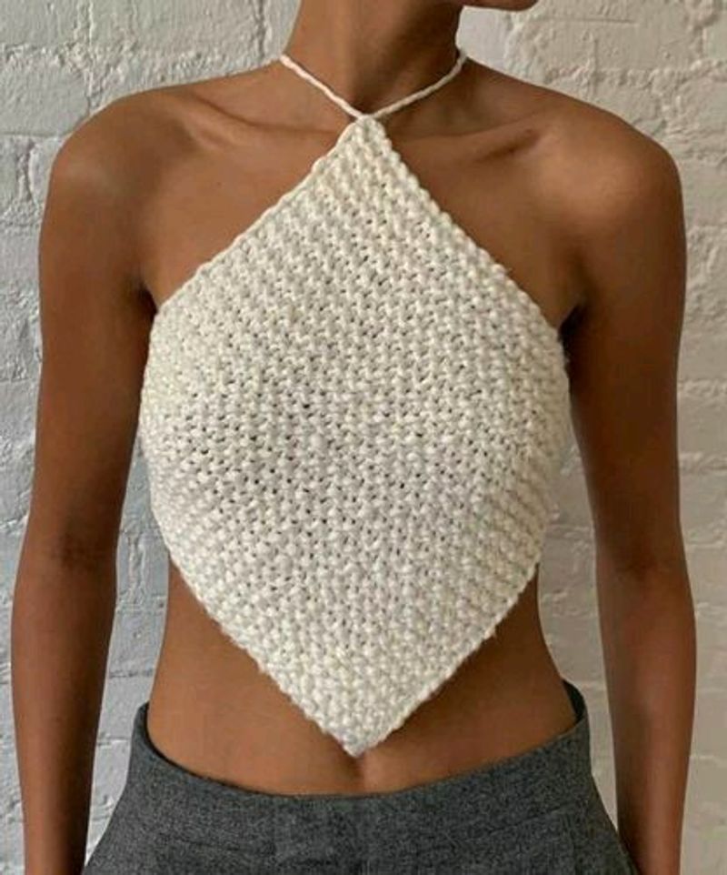 Y2k Crochet Top