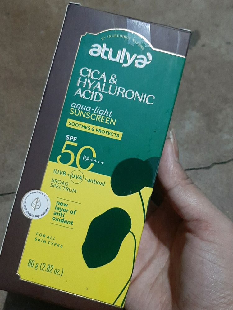 Atulya Cica & Hyaluronic Sunscreen