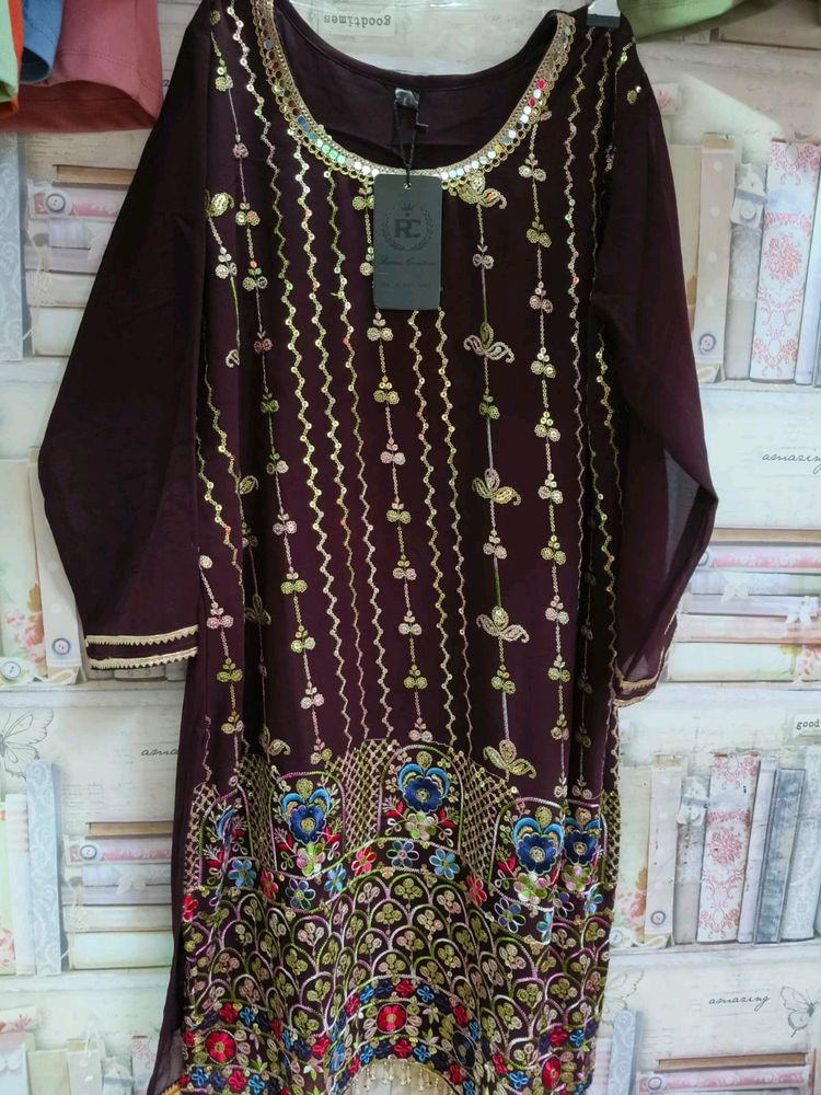 Grara Suit With Dupatta