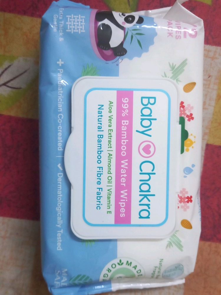 Baby Chakra Bamboo Water Wipes