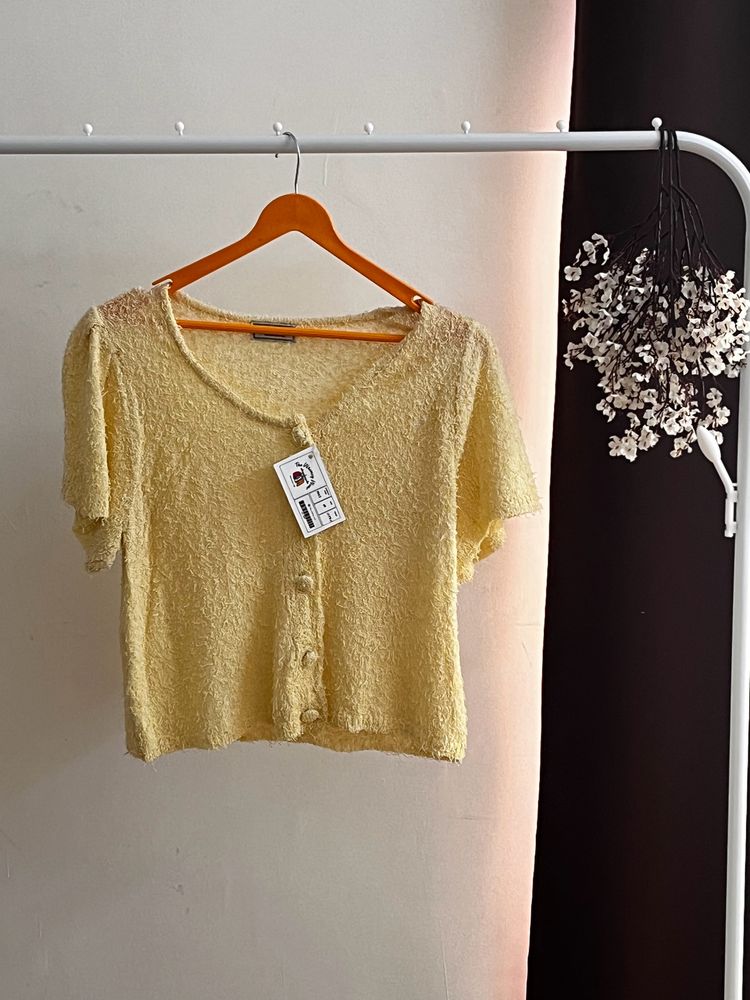 New Lemon Yellow Top