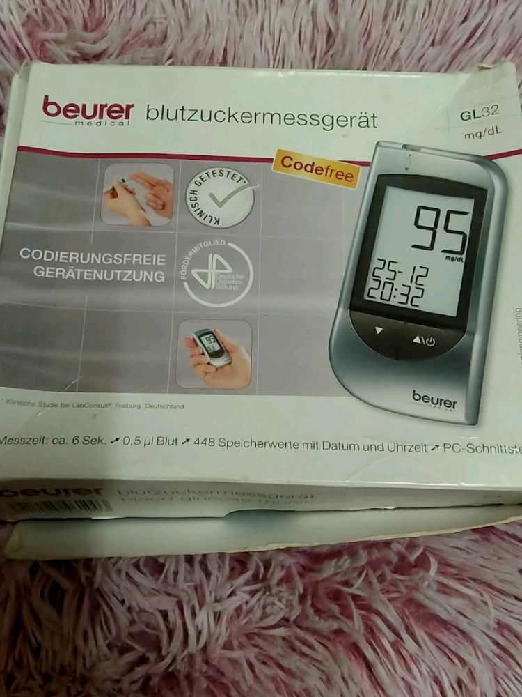 Beurer Codefree Blood Glucose Monitor From Behrain