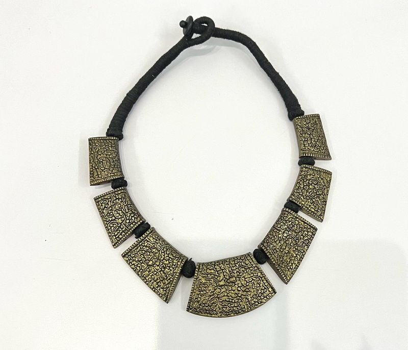 Boho Necklace In Antique