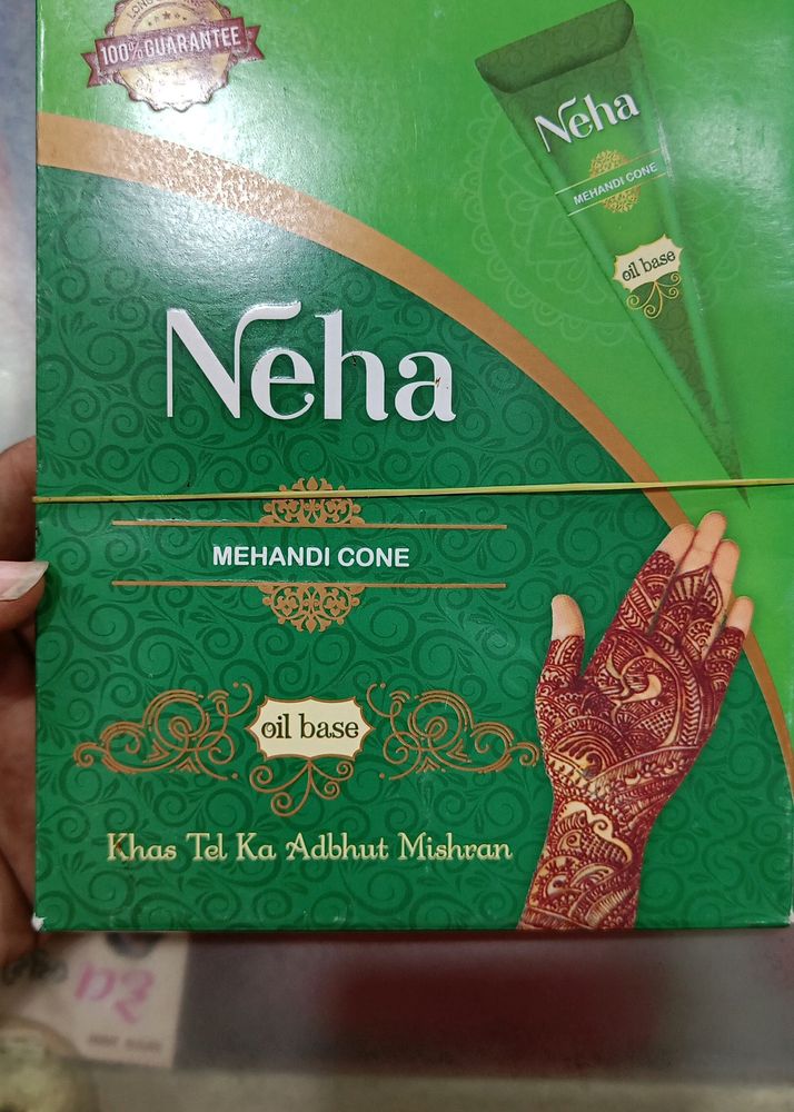 Neha Harbal Mahendi Cone Oil base