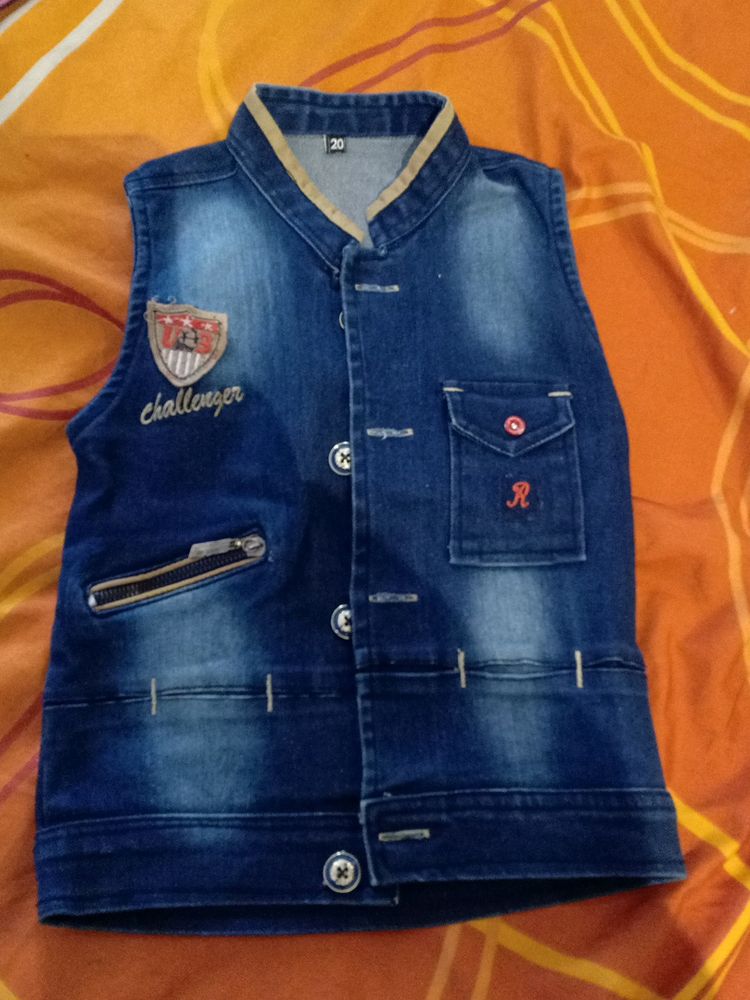 Fancy Denim Jacket 2-4 Year