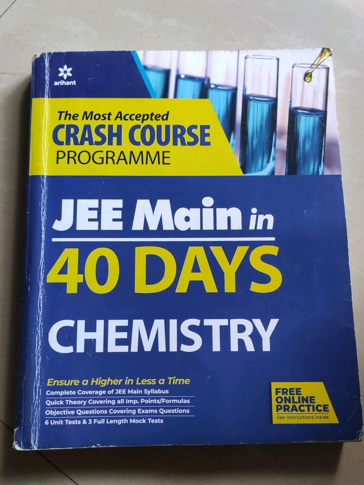 JEE Main Chemistry In 40 Days By Arihant