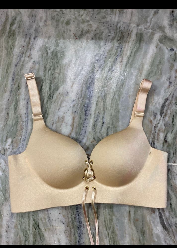 Cream Pushup Bra