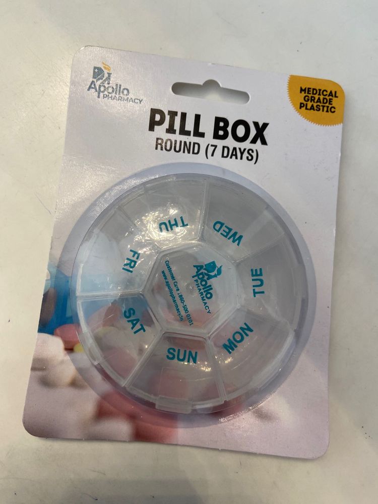 Round Pill Box