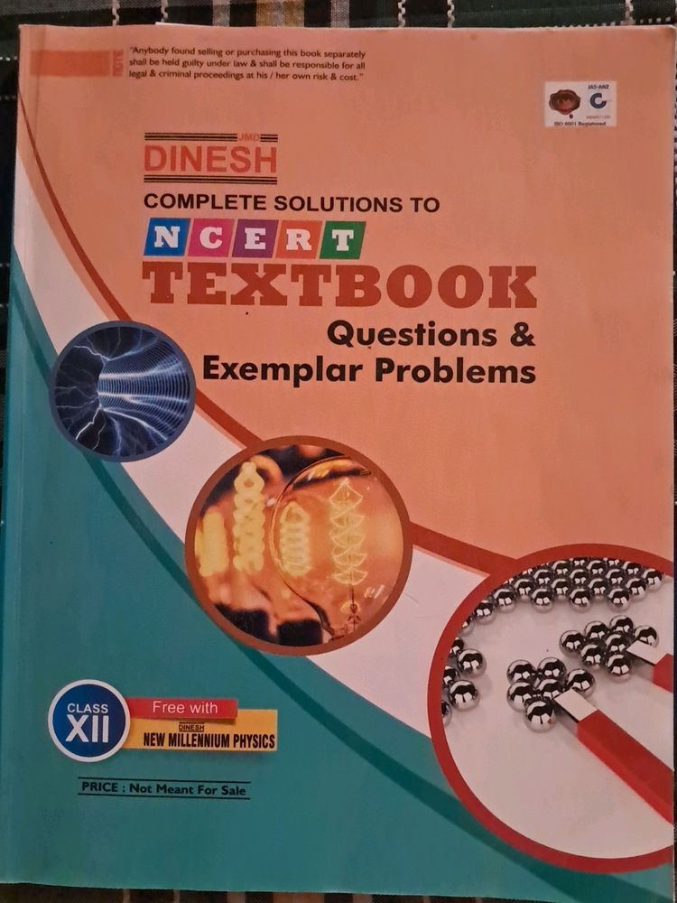 Class XII Ncert Physics Textbook Solution