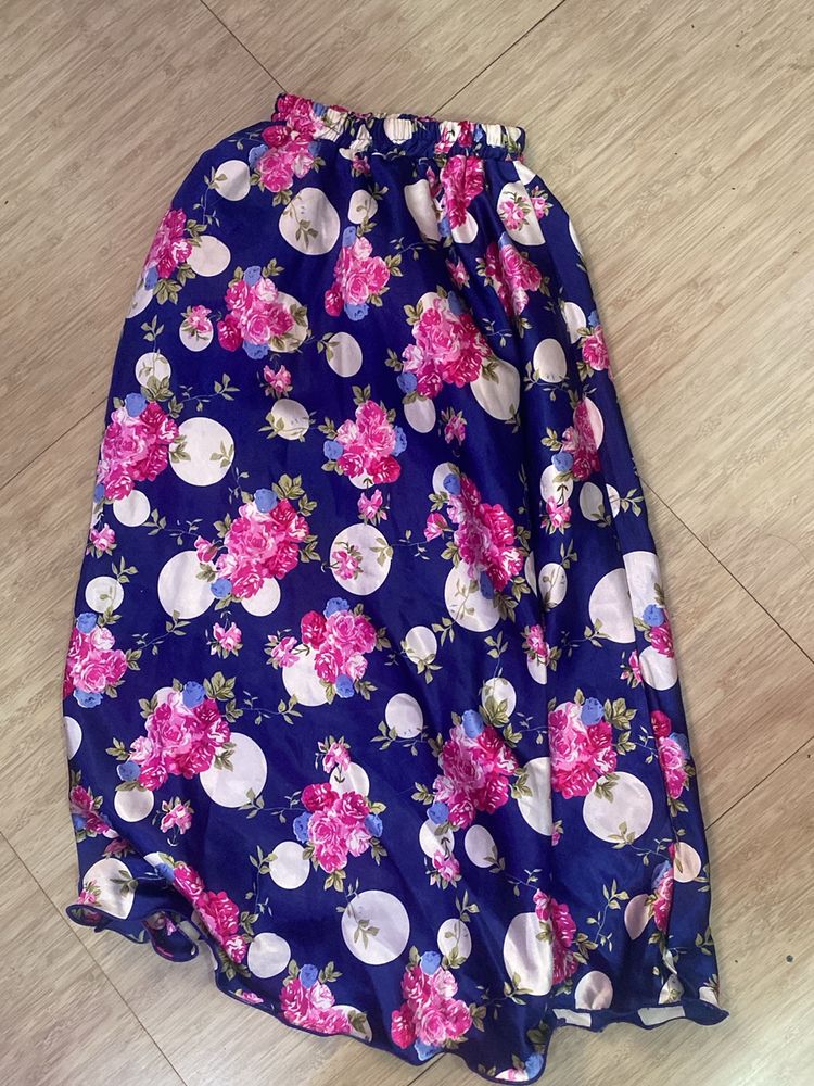 Skirt Flower Print