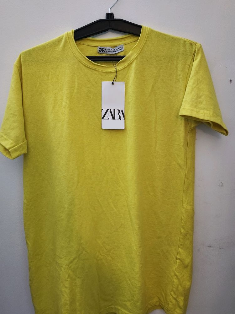 ZARA LIME Tee✅✔️