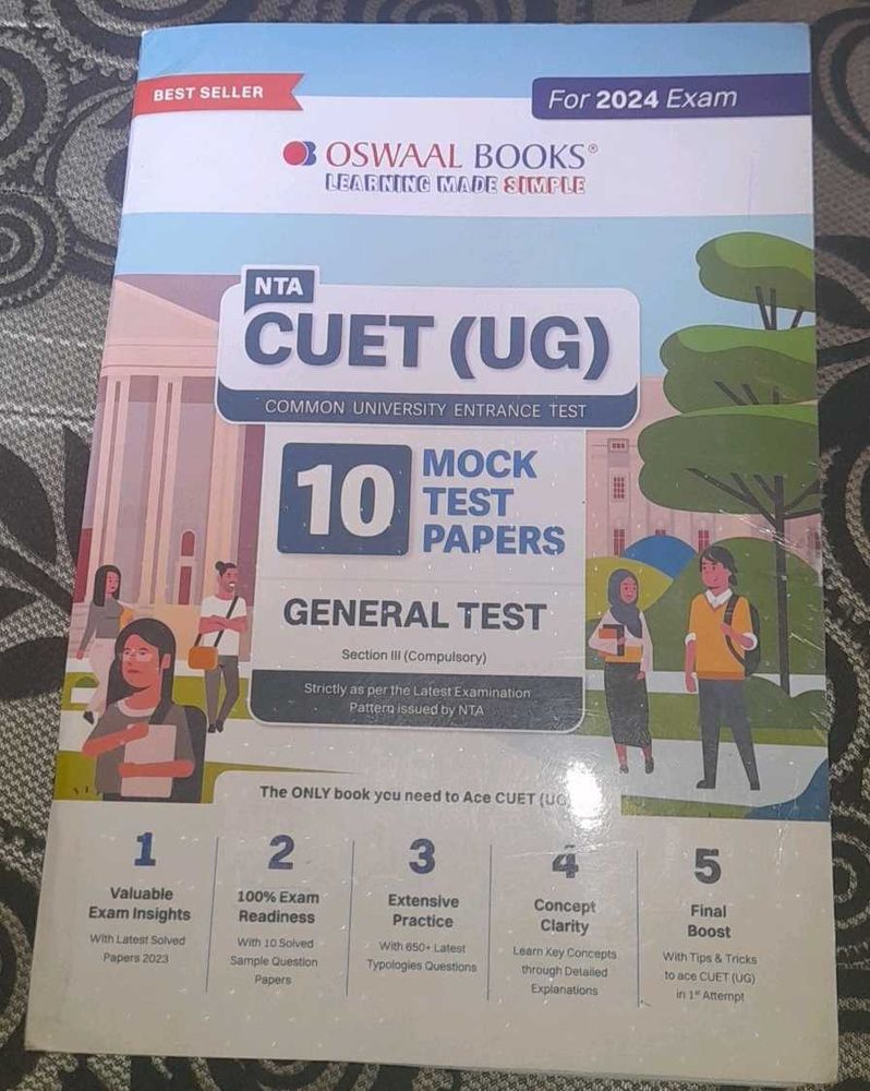 CUET (UG) 10 Mock Test Papers