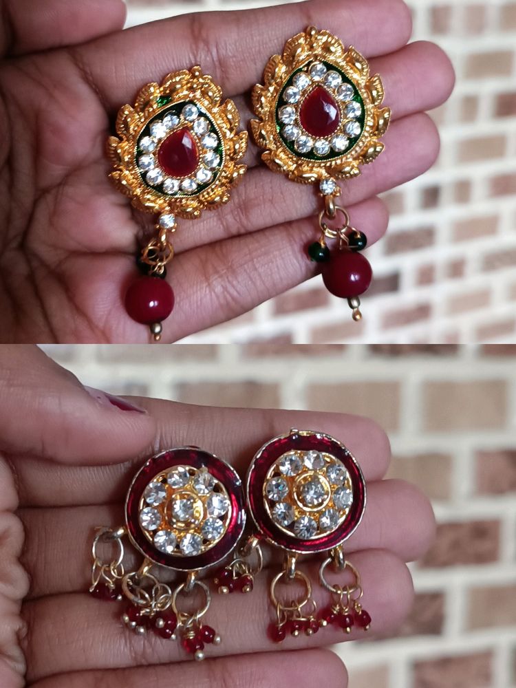 ♥️ 2 Earrings Set ♥️