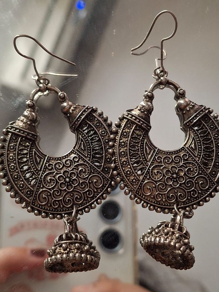 Chandbali Jhumkas