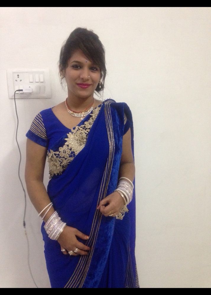 Beautiful Blue Saree