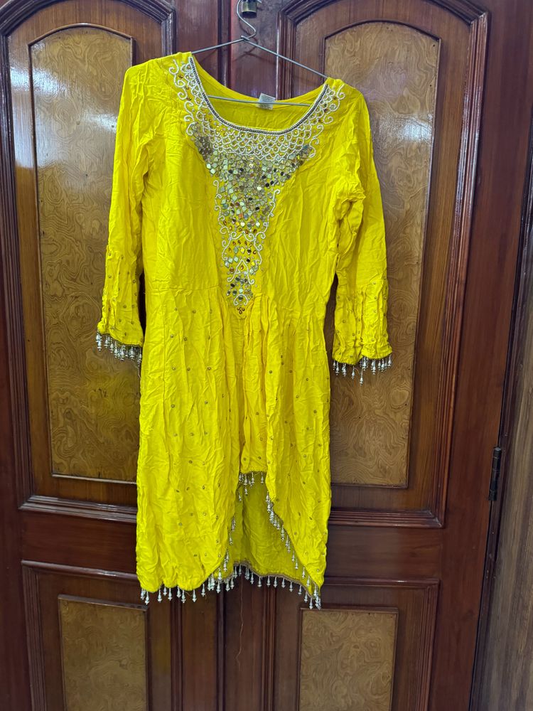 Haldi Dress