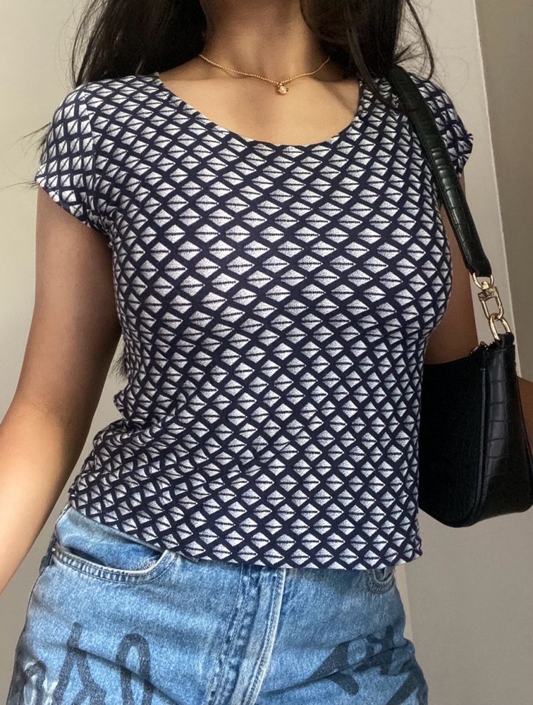 Patterned Top