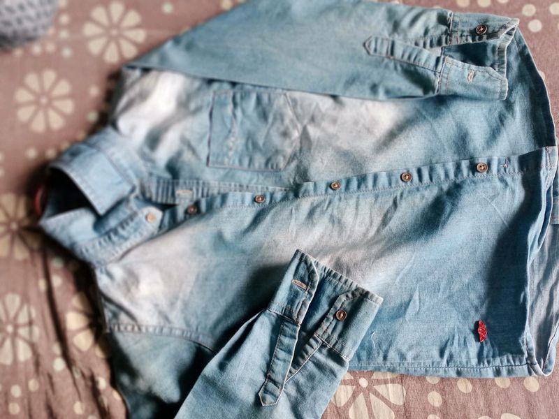 Denim Shirt For Boys