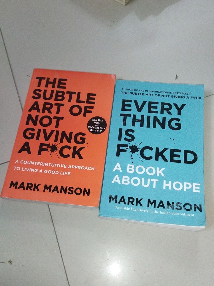 Mark Manson Books Set