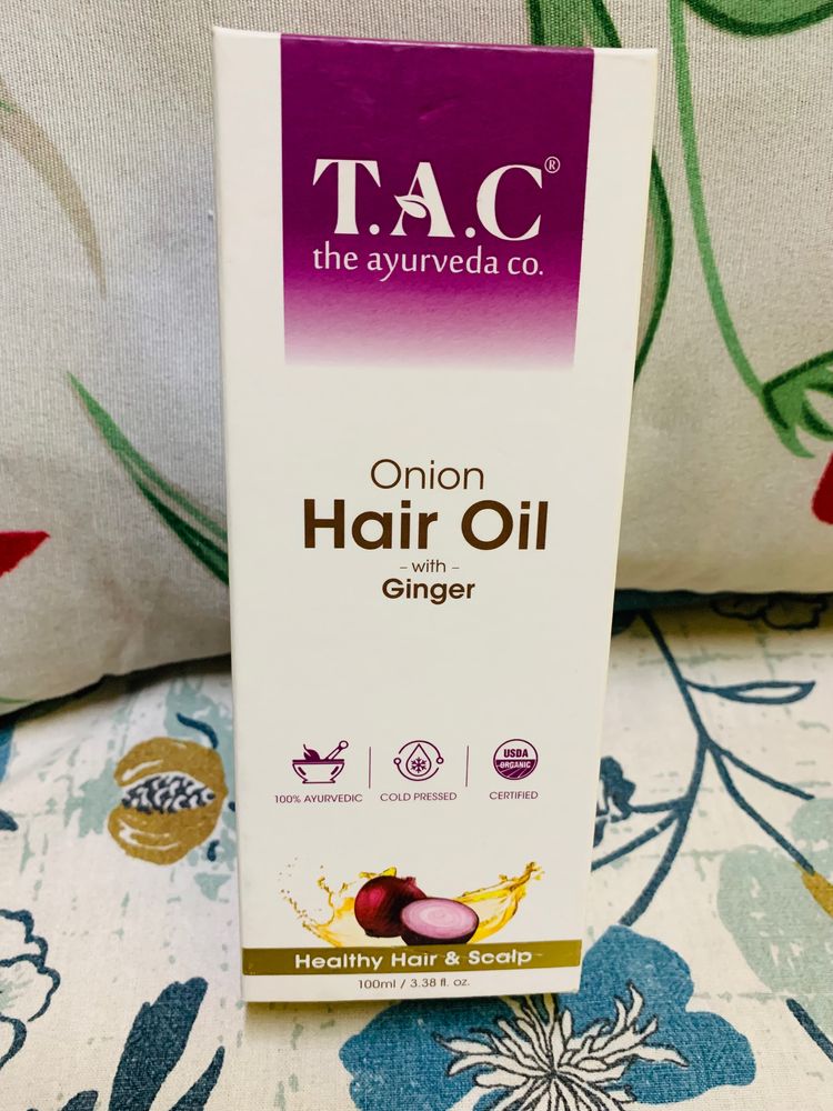 TAC - Onion Hair Oil With Ginger (Brand New)