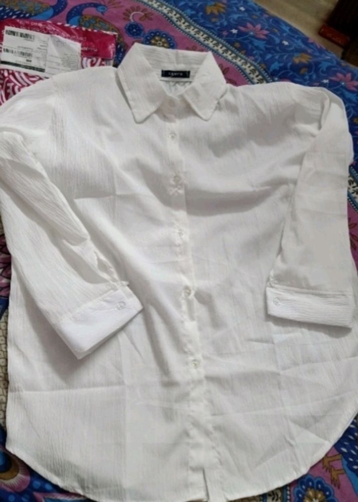 Totally New Never Wear Because Of Long Size  , Whi