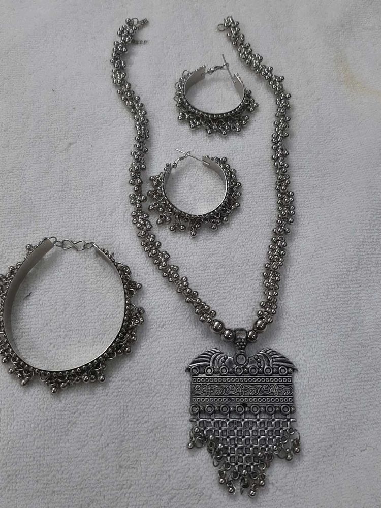 Oxidized Silver Jewellery