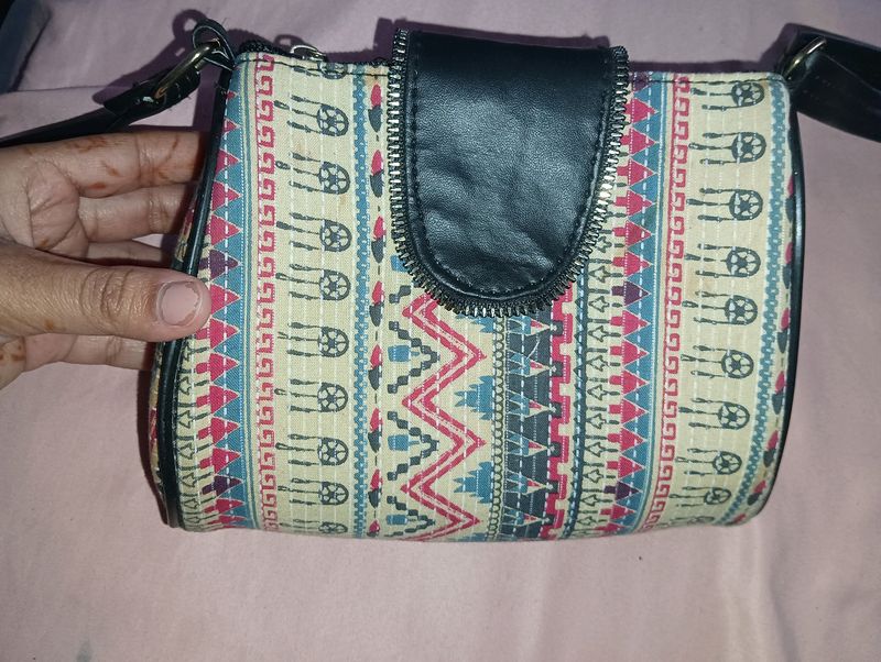 Jaipuri Print Sling Bag