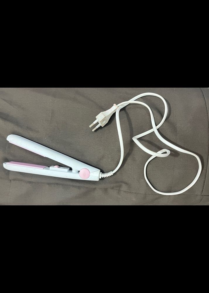 Mini Hair Straightener! Pink Colour For Women