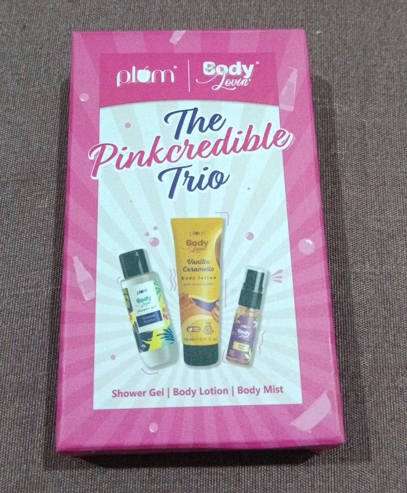 Plum Body Lovin The Pinkredible Trio