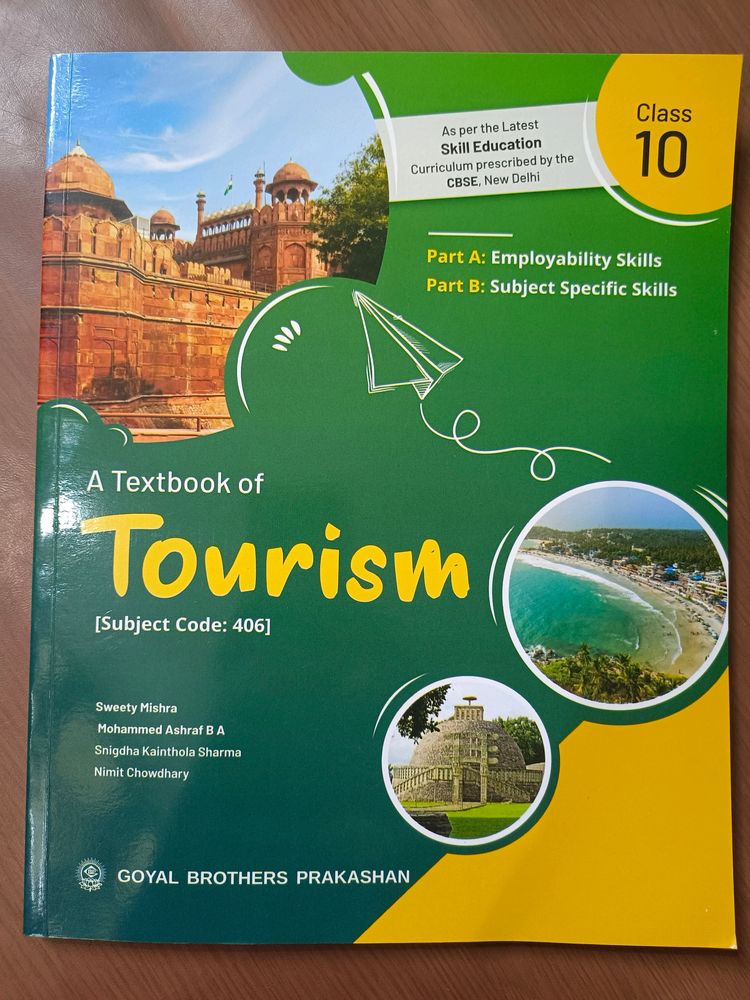 Tourism Textbook For Class 10