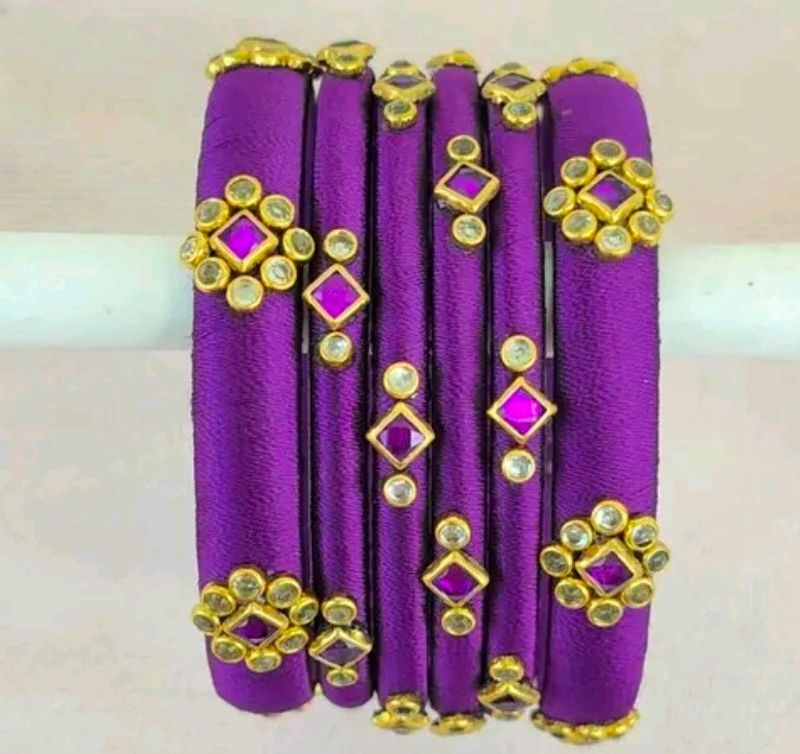 Silk Thread Bangles