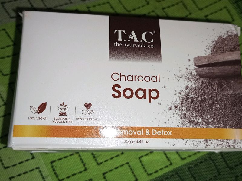 TAC CHARCOAL SOAP Combo Pack Of 2