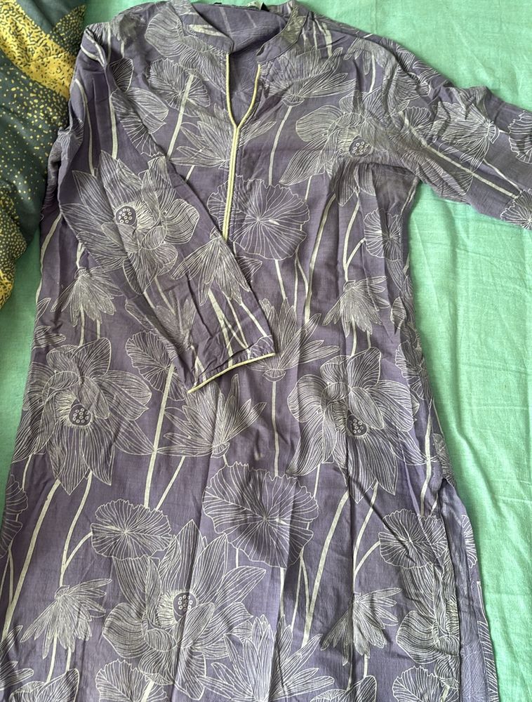 Purple Kurta