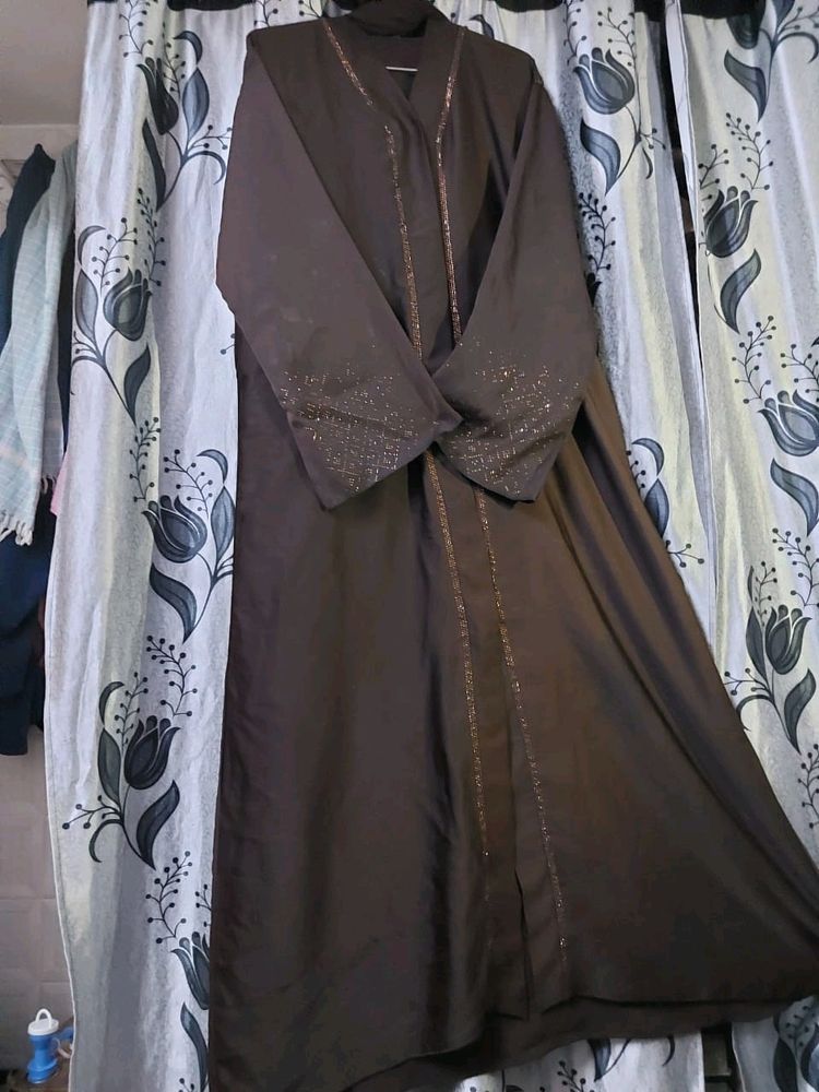 Beutiful Brown Burkha With Dupatta 💕💐