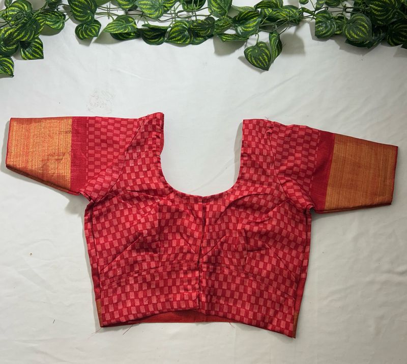 Red & Gold Blouse (Women)