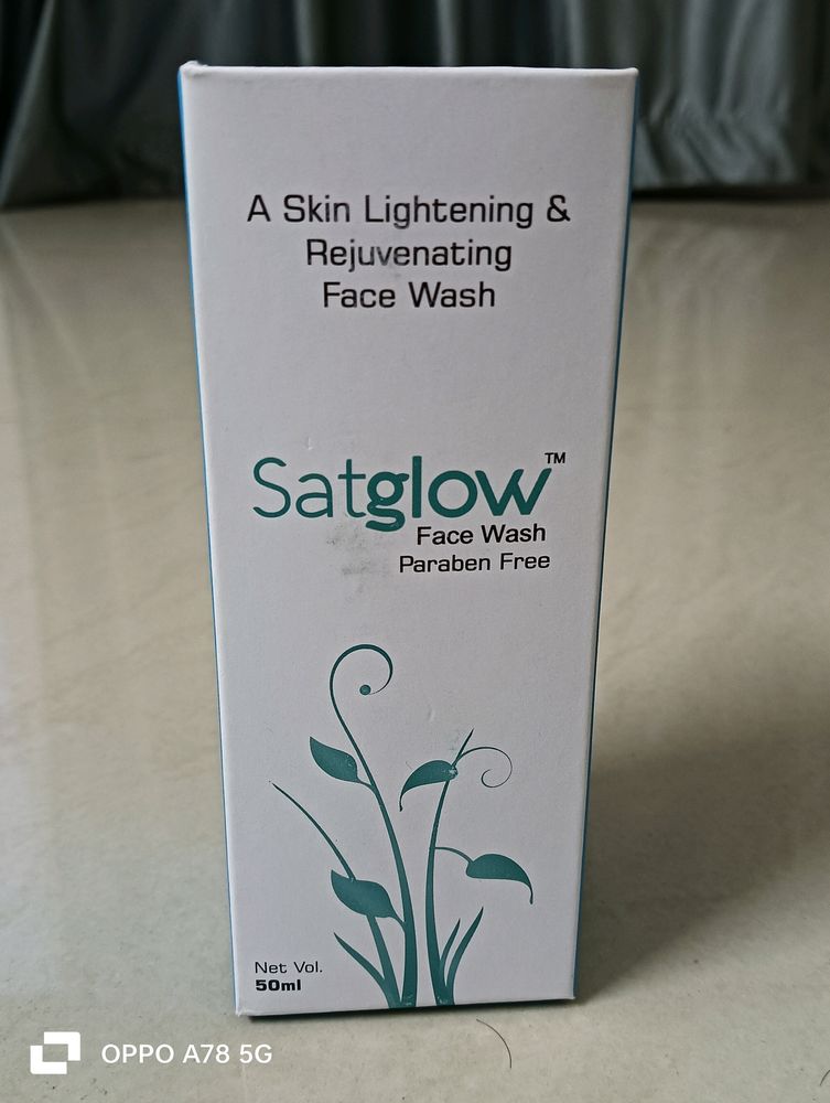 Satglow Paraben Free Face Wash