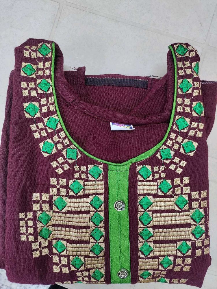 Winter Warm Kurti