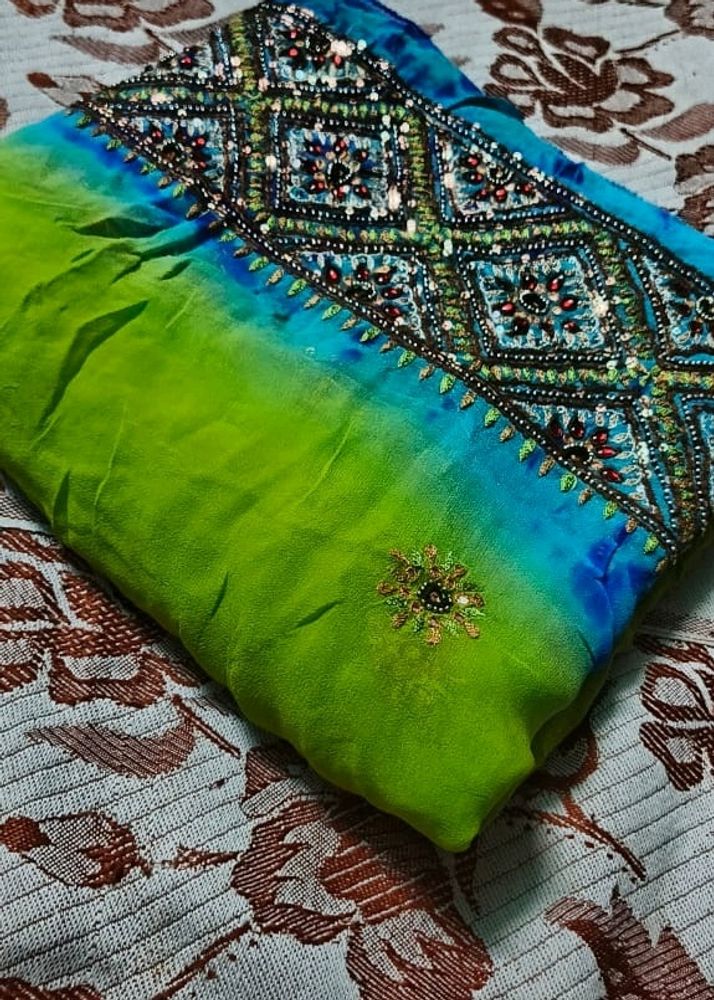 Emboydrey Work Dupatta