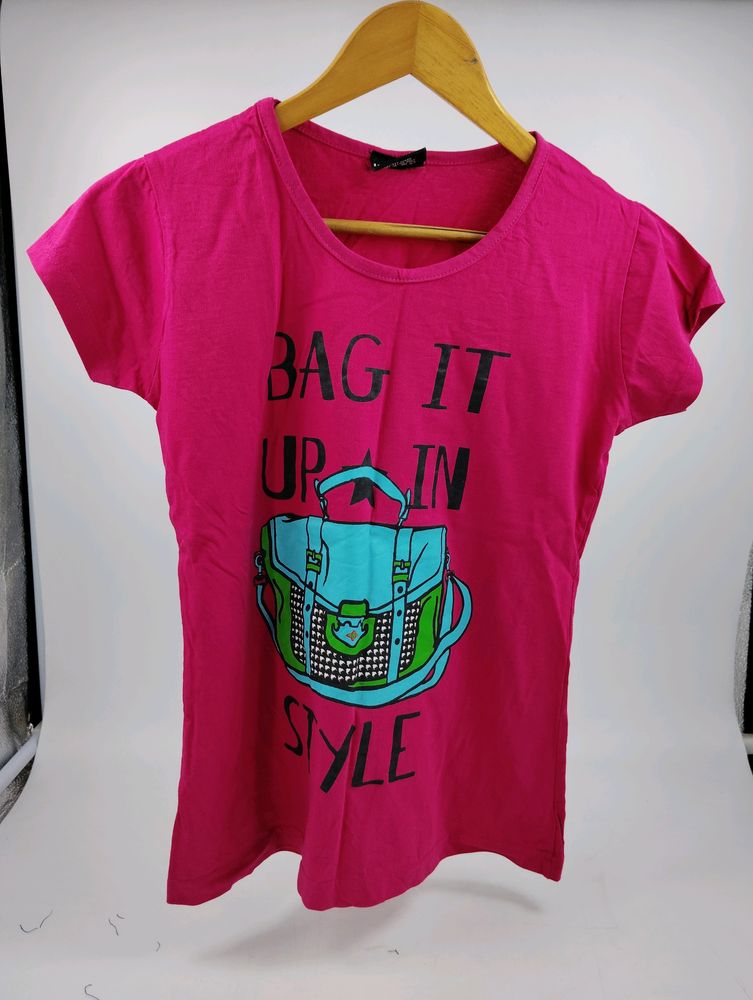 Pink Basic Tshirt