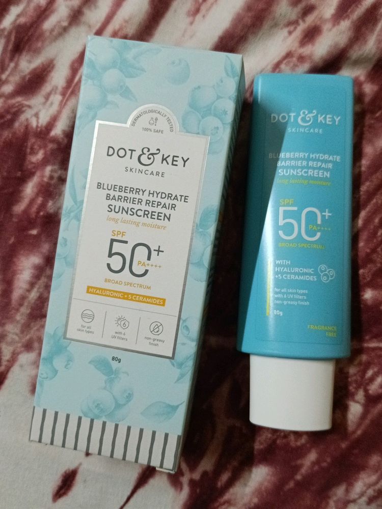 Dot & Key Blueberry HydrateBarrierRepair sunscreen