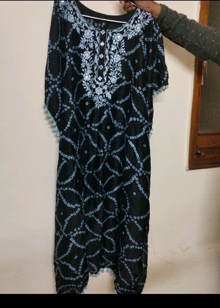 Bandhej Kaftan