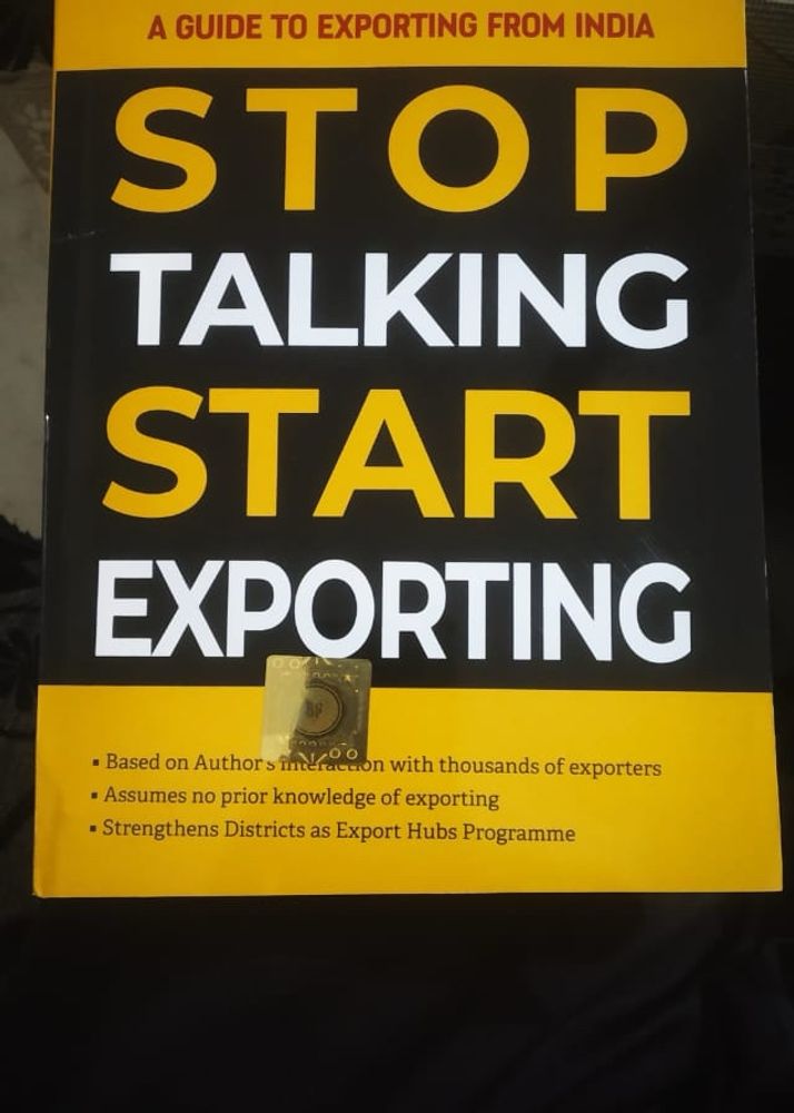 Stop Talking Start Exporting Book