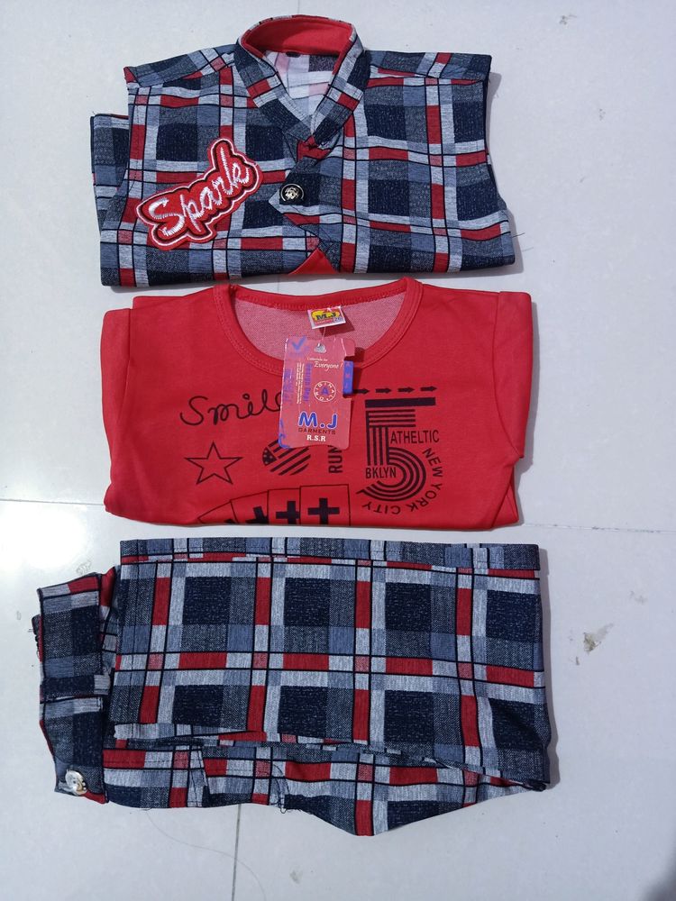 3 Pieces Boys Wear